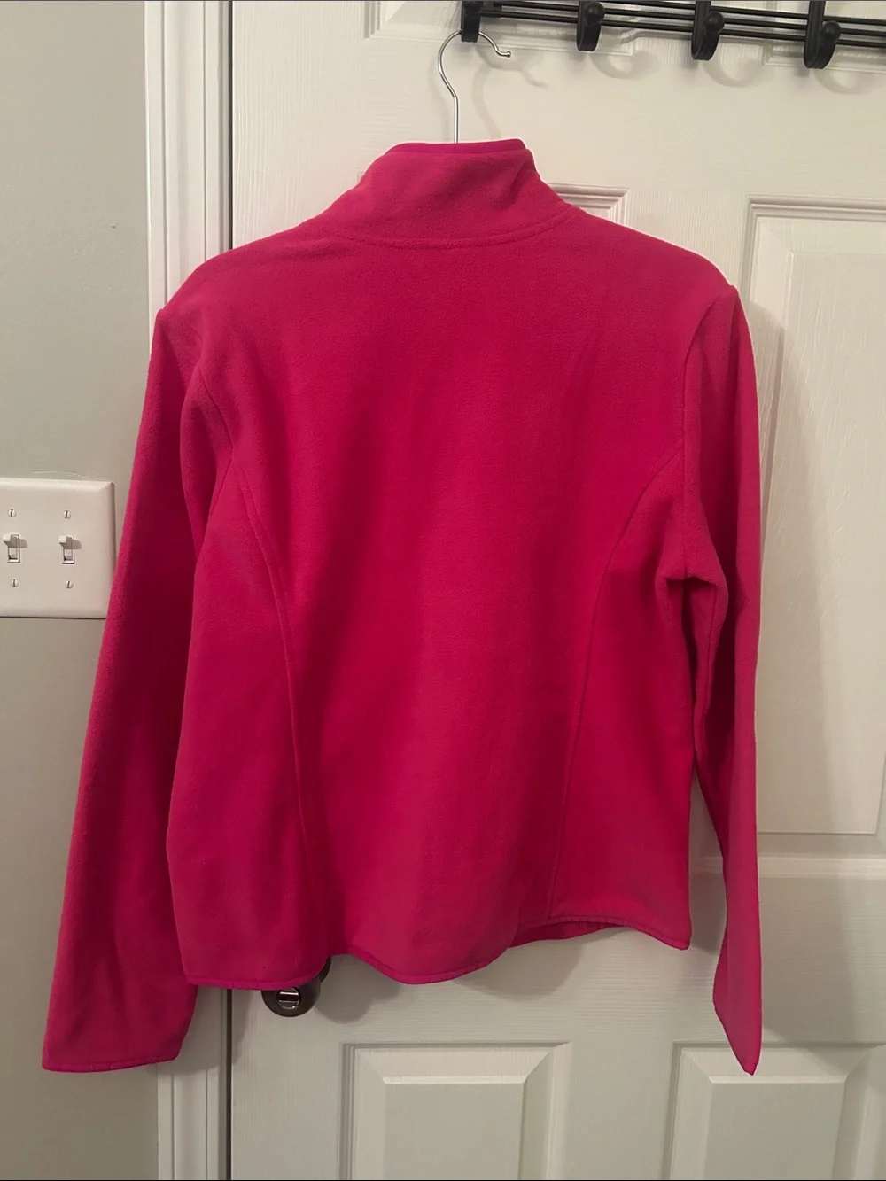 Old Navy Pink Full-Zip Fleece Jacket - Picture 4 of 4